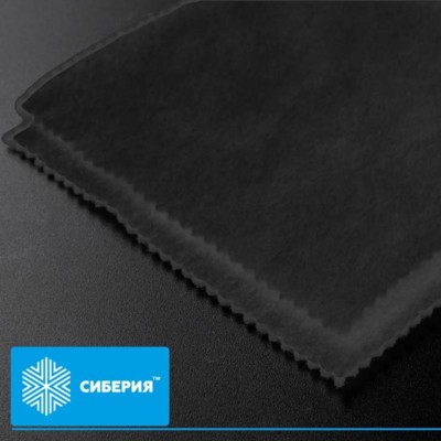 Сиберия Slim black 100 г/м2 шир тонкий черный 150см (рул 50м) (0)