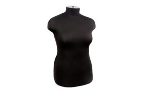 манекен женский р52 (104-84-110) мягкий цв чёрный купить по цене 9266 руб - в интернет-магазине Веллтекс | Липецк
