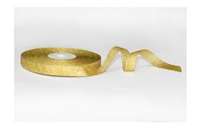 лента металлизированная 12мм (рулон 36 ярдов) золото купить по 120.06 - в интернет - магазине Веллтекс | Липецк
.