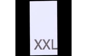 рxxlпб 2xl - размерник - белый (уп.200 шт) купить по цене 78 руб - в интернет-магазине Веллтекс | Липецк
