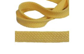 шнур для одежды плоский 15мм, 100хб, цв желтый/123 (катушка 50м) bombacio купить по 13.5 - в интернет - магазине Веллтекс | Липецк
.