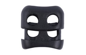 фиксатор пластик 105-т цв черный для двух шнуров (шнур 3мм) (уп 500шт) пп купить по 2 - в интернет - магазине Веллтекс | Липецк
.