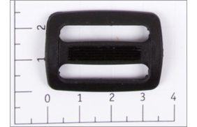 пряжка двухщелевая 25мм пластик цв черный (уп 100шт) дщ-25 пп купить по 1.3 - в интернет - магазине Веллтекс | Липецк
.