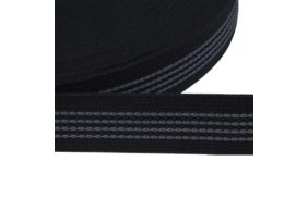 резинка тканая с латексом 3*4 цв черный 025мм (уп 25м) ekoflex купить по 42.4 для тактического снаряжения в Липецке 