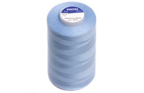 нитки швейные 100% pe 40/2 цв s-231 синий бледный (боб 5000ярдов) veritas купить по 119 - в интернет - магазине Веллтекс | Липецк
.