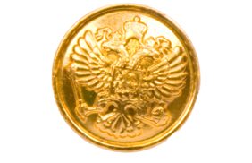 пуговицы герб рф 14 мм золото (уп.100шт) купить по 10.5 - в интернет - магазине Веллтекс | Липецк
.