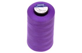 нитки швейные 100% pe 40/2 цв s-218 фиолетовый яркий (боб 5000ярдов) veritas купить по 119 - в интернет - магазине Веллтекс | Липецк
.