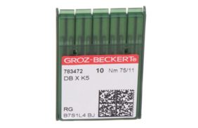 иглы groz-beckert dbxk5 №75 (уп.10шт.) купить по цене 153 руб - в интернет-магазине Веллтекс | Липецк
