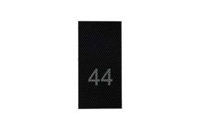 р044пч 44 - размерник - черный (уп.200 шт) купить по цене 120 руб - в интернет-магазине Веллтекс | Липецк
