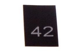 р042пч 42 - размерник - черный (уп.200 шт) купить по цене 120 руб - в интернет-магазине Веллтекс | Липецк
