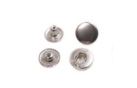кнопка l-15 цв никель сталь 15мм (уп ок.72шт) veritas купить по цене 360 руб - в интернет-магазине Веллтекс | Липецк
