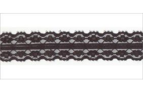 кружево 125-2 шир 25мм цв черный (уп 27,4м) купить по 386.87 - в интернет - магазине Веллтекс | Липецк
.