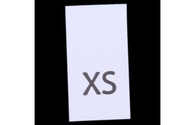 р-xsпб xs - размерник - белый (уп.200 шт) купить по цене 78 руб - в интернет-магазине Веллтекс | Липецк
