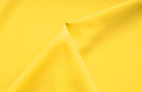 габардин стрейч 130858 (-404) ярко желтый (100% пэ), ш.150см, 180 г/м2 купить в Липецке.