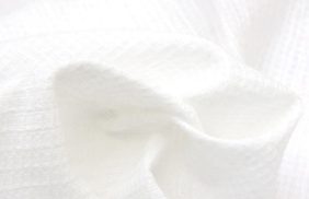 вафельное полотно 145гр/м2, 100хб, 45см, отбеленная, белый/s501, (60/420м) tpg052 купить в Липецке.
