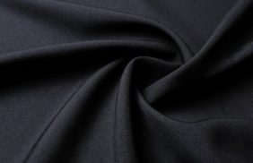 ткань габардин 180гр/м2, 100пэ, 150см, черный/s580, (рул 50м) tpx051 купить в Липецке.